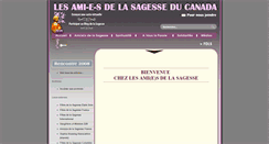 Desktop Screenshot of amis.sagesse.ca