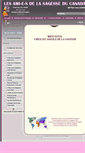 Mobile Screenshot of amis.sagesse.ca